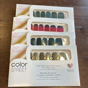Color Street Nail Polish Strips Set